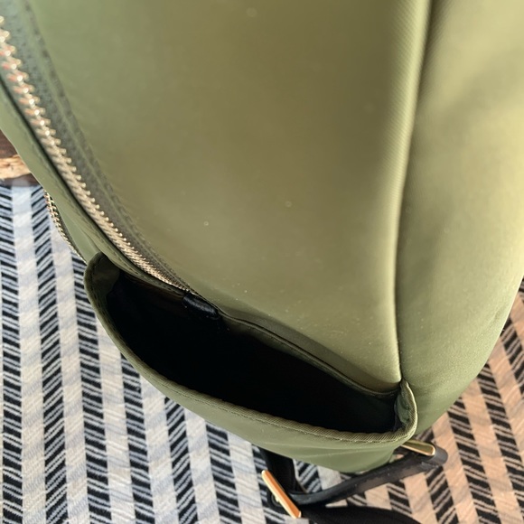 KATE SPADE , Large Nylon Backpack Laptop Green - Picture 5 of 8